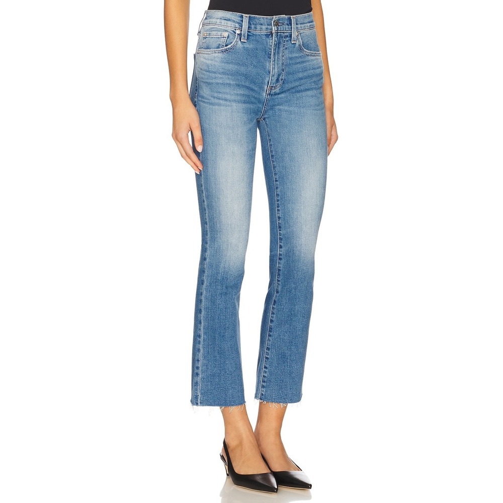 Pistola Lennon High Rise Crop Boot Jeans Blue 28 New With‎ Tags